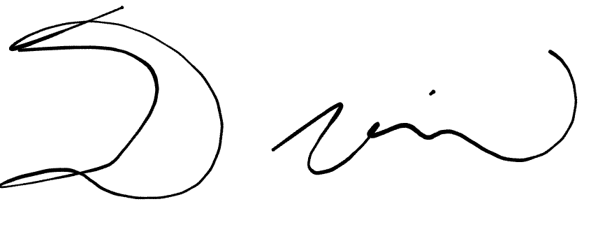 David Plappert’s signature